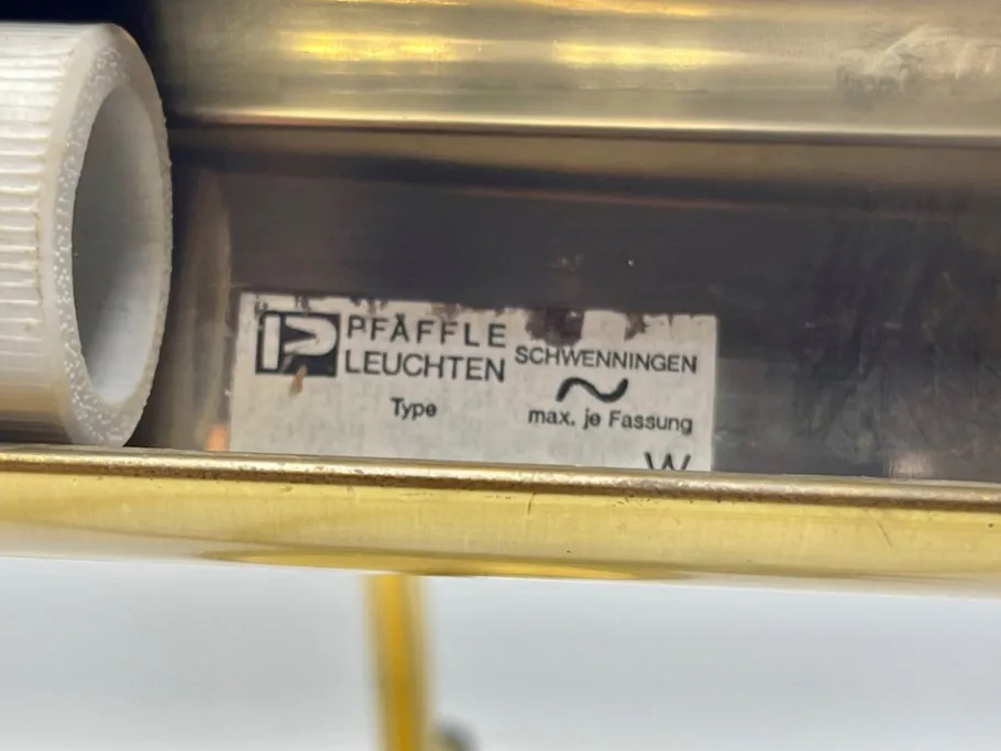 Best Pamono Brass Piano Lamp from Pfäffle Glow, 1960s