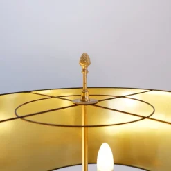 Pamono Brass Pineapple Floor Lamp from Maison Charles, 1970