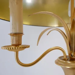 Pamono Brass Pineapple Floor Lamp from Maison Charles, 1970