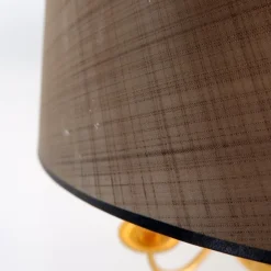 Pamono Brass Pineapple Floor Lamp from Maison Charles, 1970