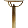 Best Pamono Brass Table Lamp with Opal Screen by Adolf Loos for Villa Steiner, 1950s