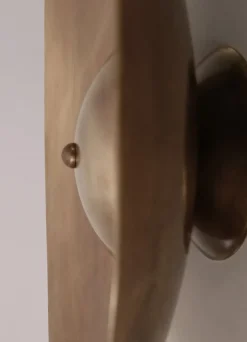 Best Pamono Brass Wall Sconce by Candas Design