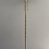 Outlet Pamono Bronze and Brass False-Bamboo Parquet Floor Lamp from Jacques Adnet