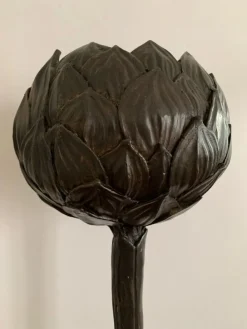 Discount Pamono Bronze Artichoke Floor Lamp by Diego Giacometti, France, 1980s