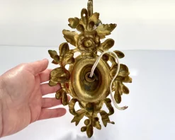 Best Pamono Bronze Sconce with White Glass Lampshade, France, 1930s