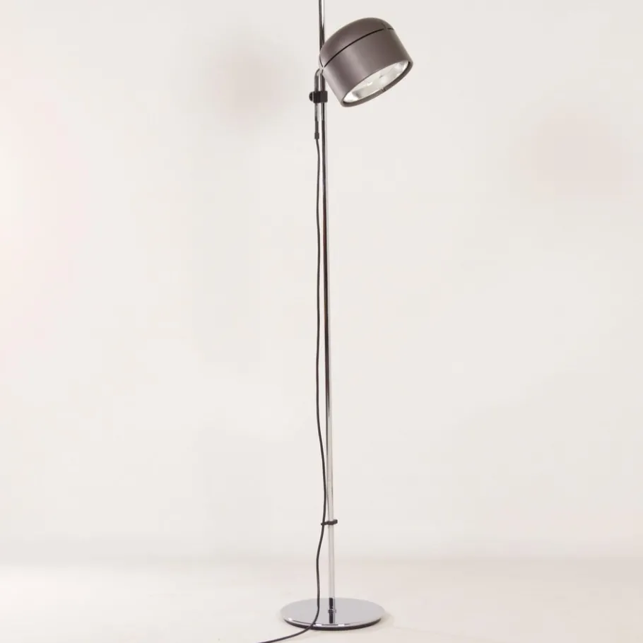 Best Pamono Brown Floor Lamp by Arnold Berges for Staff Leuchten, 1970s