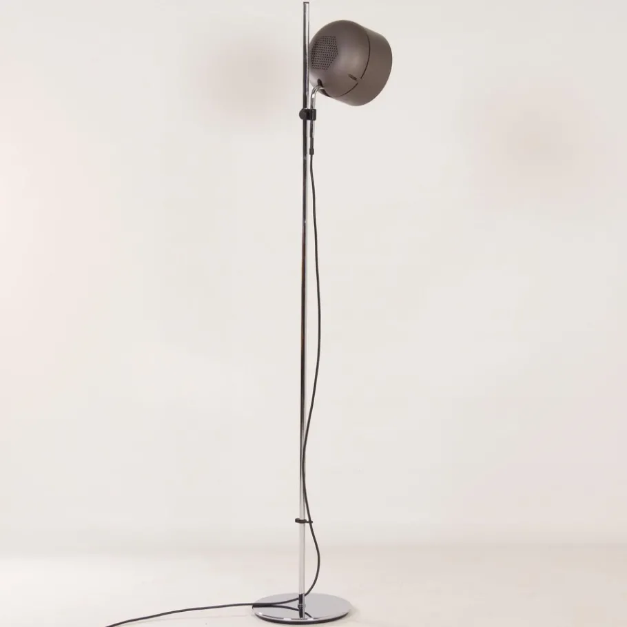 Best Pamono Brown Floor Lamp by Arnold Berges for Staff Leuchten, 1970s