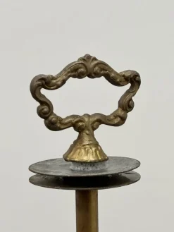 Discount Pamono Brutalist Cast Iron & Marine Chain Links Floor Lamp, France, 1960s