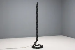 Sale Pamono Brutalist Chain Floor Lamp attributed to Franz West, 1980s
