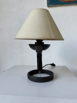 Clearance Pamono Brutalist Metal Lamp, 1950s
