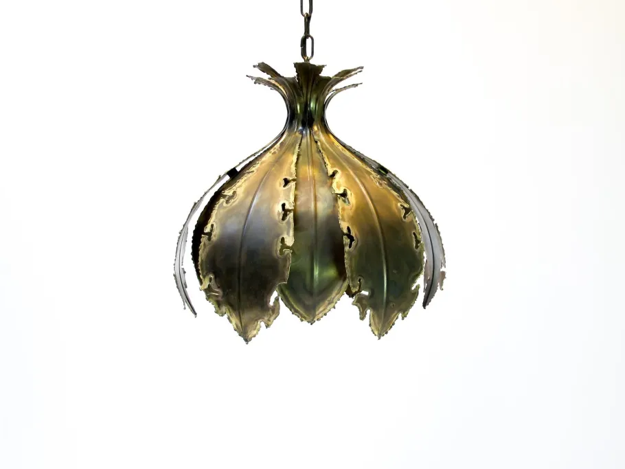 Best Pamono Brutalist Victoria Pendant Lamp by Svend Aage Holm Sørensen for Holm Sørensen & Co, 1970s