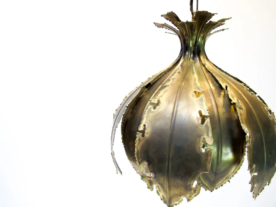 Best Pamono Brutalist Victoria Pendant Lamp by Svend Aage Holm Sørensen for Holm Sørensen & Co, 1970s