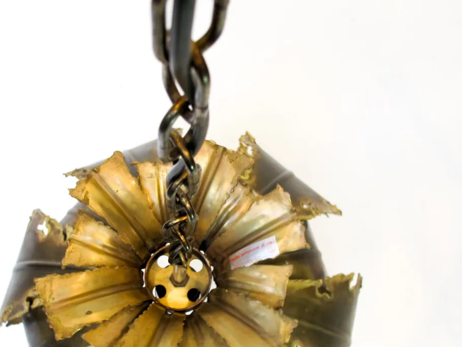 Best Pamono Brutalist Victoria Pendant Lamp by Svend Aage Holm Sørensen for Holm Sørensen & Co, 1970s