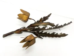 Best Pamono Brutalist Wall Light from Maison Jansen, 1970