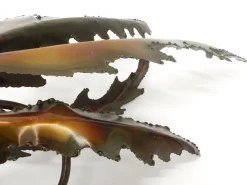 Best Pamono Brutalist Wall Light from Maison Jansen, 1970