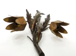 Best Pamono Brutalist Wall Light from Maison Jansen, 1970