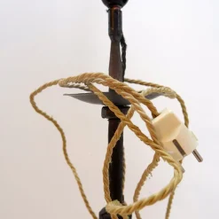 Sale Pamono Brutalist Wrought Iron Tripod Floor Lamp, 20th Century