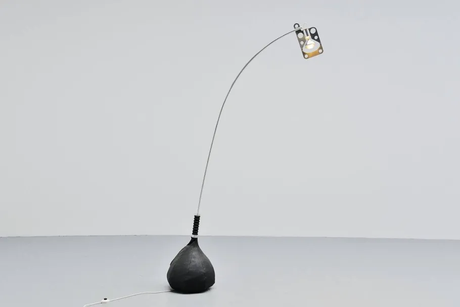 Hot Pamono Bul Bo Floor Lamp attributed to Gabetti E Isola Milan, Italy, 1969