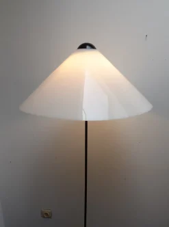 Sale Pamono 301/C O-Luce Snow Floor Lamp by Vico Magistretti for Oluce, 1973