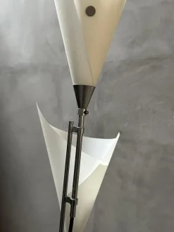 Best Pamono Calla Floor Lamps by Marcello Cuneo for Valenti, Italy, 1975, Set of 3