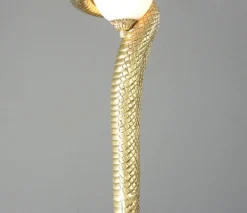 Outlet Pamono Cast Bronze Snake Floor Lamp by Edgar Brandt, 1920s