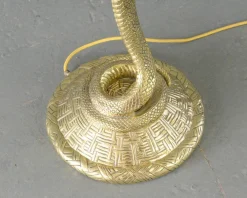 Outlet Pamono Cast Bronze Snake Floor Lamp by Edgar Brandt, 1920s