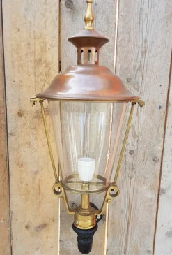 Discount Pamono Cast Iron and Copper Wall Lantern