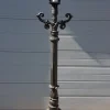 Online Pamono Cast Iron Lamp Post with Square Cast Iron Lantern