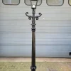 Online Pamono Cast Iron Lamp with Square Cast Iron Lantern