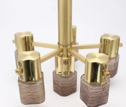 Clearance Pamono Ceiling Lamp by Gaetano Sciolari for Sciolari, 1970s