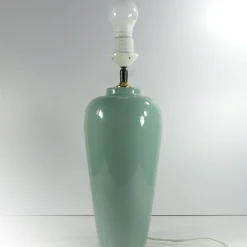 Best Pamono Celadon Ceramic Table Lamp from Velsen Keramiek, 1980s
