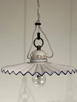 Best Pamono Ceramic and Brass Ceiling Lamp by Aldo Bernardi, Italy, 1990s