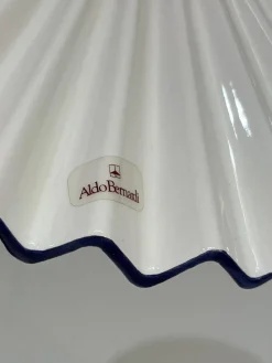 Best Pamono Ceramic and Brass Ceiling Lamp by Aldo Bernardi, Italy, 1990s