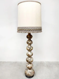 Pamono Ceramic Bubble Floor Lamp from Kaiser Idell / Kaiser Leuchten, 1960s