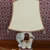 Best Pamono Ceramic Elephant Table Lamp from Feese, 1970s