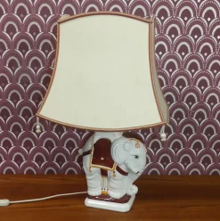 Best Pamono Ceramic Elephant Table Lamp from Feese, 1970s