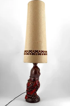 Discount Pamono Ceramic Floor Lamp attributed to Walter Gerhards, Germany, 1960s-1970s