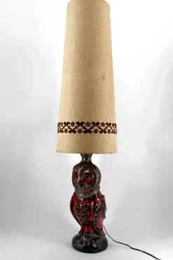 Discount Pamono Ceramic Floor Lamp attributed to Walter Gerhards, Germany, 1960s-1970s