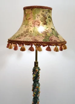Best Pamono Ceramic Floor Lamp, 1950s