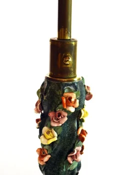 Best Pamono Ceramic Floor Lamp, 1950s