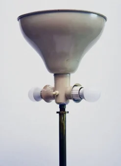 Best Pamono Ceramic Floor Lamp, 1950s