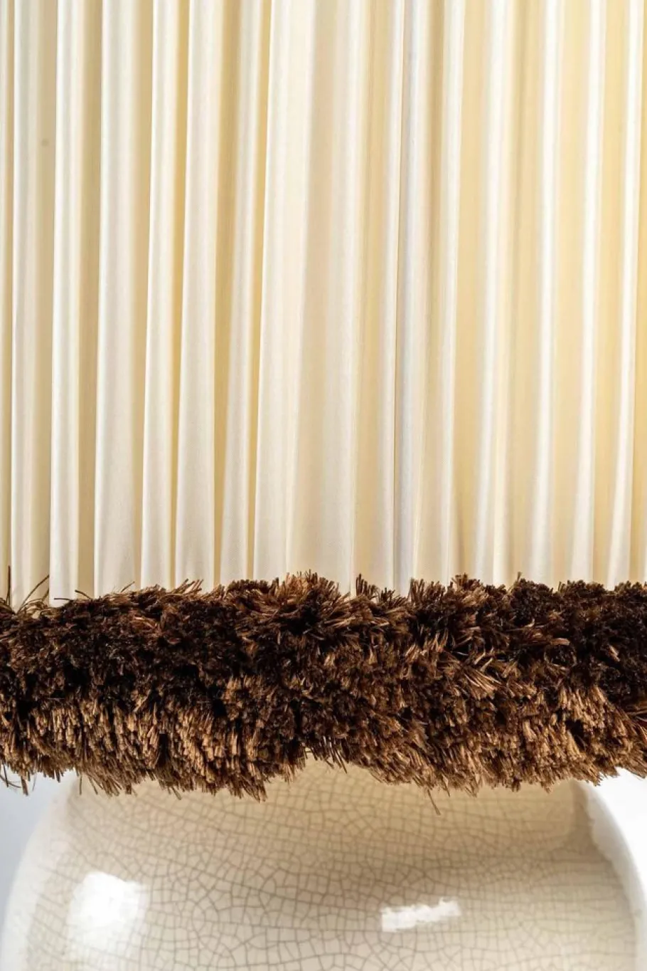 Best Pamono Ceramic Lamp attributed to Ruhlmann & Besnard, 1930s