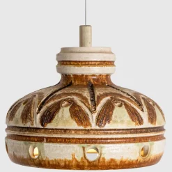 Clearance Pamono Ceramic Pendant Light, Denmark, 1970