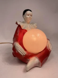 Best Pamono Ceramic Table Lamp by Pierrot, 1960s