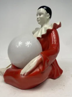 Best Pamono Ceramic Table Lamp by Pierrot, 1960s