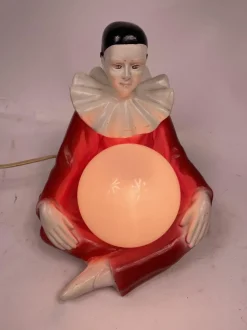 Best Pamono Ceramic Table Lamp by Pierrot, 1960s