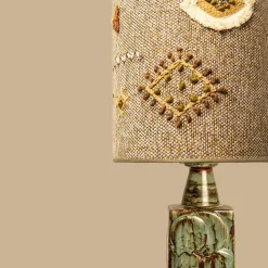 Clearance Pamono Ceramic Table Lamps attributed to Soholm, Denmark, 1960s, Set of 2