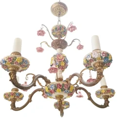 Best Pamono Chandelier in Bronze