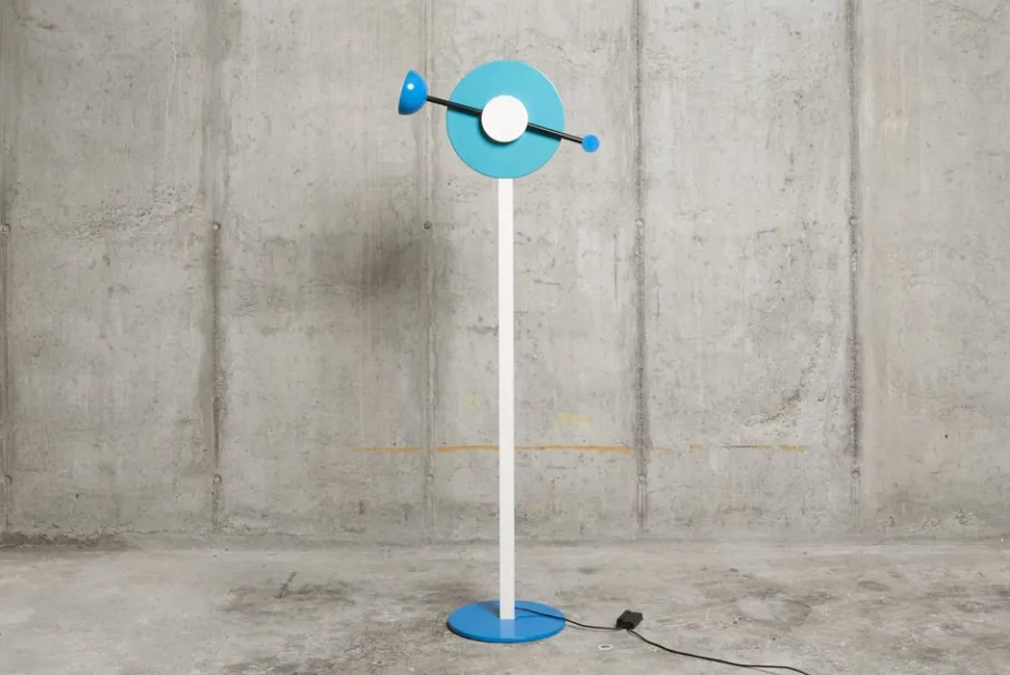 Pamono Charleston Floor Lamp by Martine Bedin for Memphis Milano, 1980s