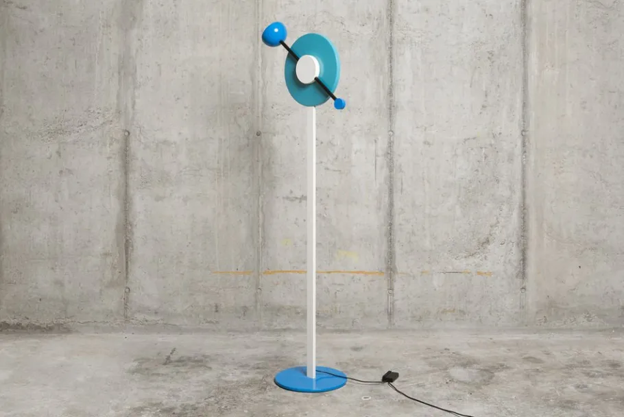 Pamono Charleston Floor Lamp by Martine Bedin for Memphis Milano, 1980s